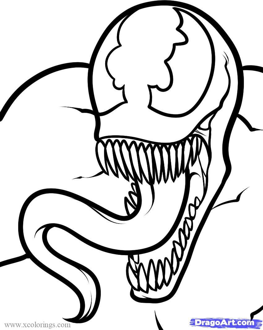 Free Carnage Fan Art Coloring Pages printable