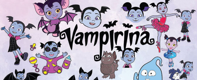 DISNEY VAMPIRINA Coloring Sheets