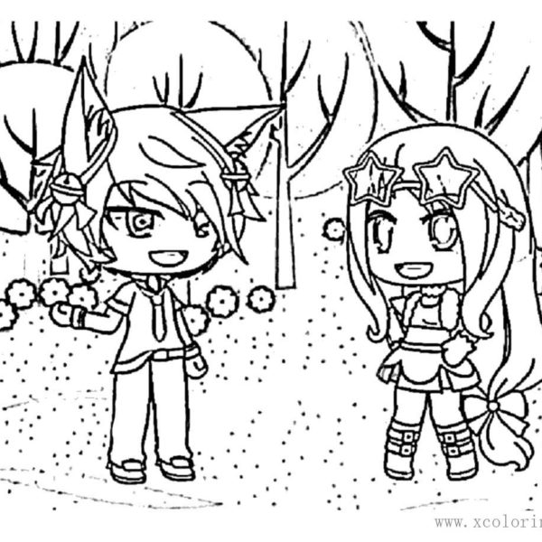 Gacha Life Coloring Pages - XColorings.com