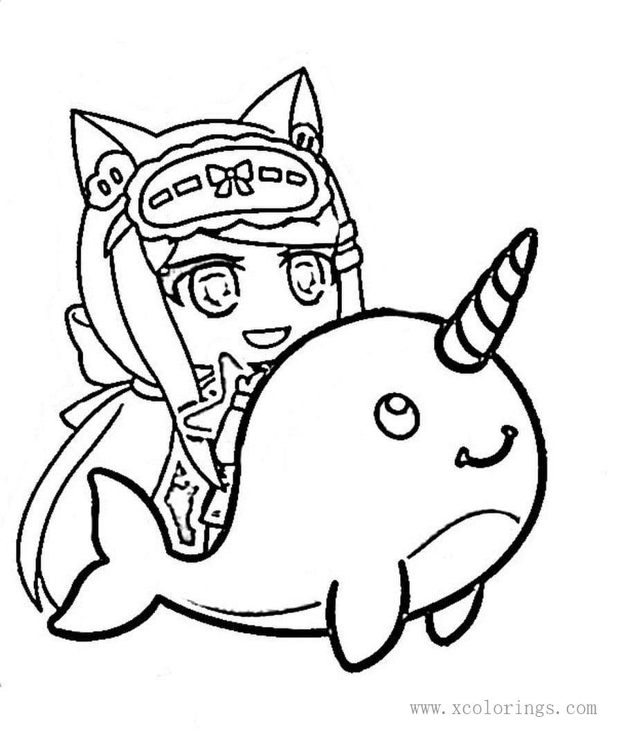 Gacha Life Senpaibuns Coloring Pages - XColorings.com