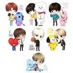 BTS and BT21