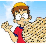 Boy Eat Matzo