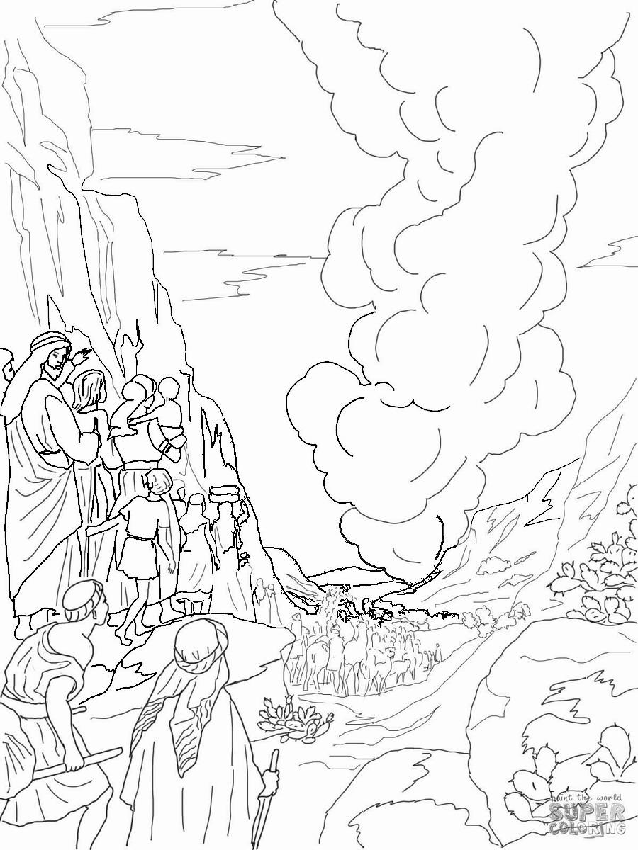 Free Passover Story Coloring Pages printable