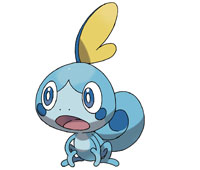 Pokemon Sobble coloring page