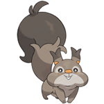 Skwovet from Pokemon sword and shield