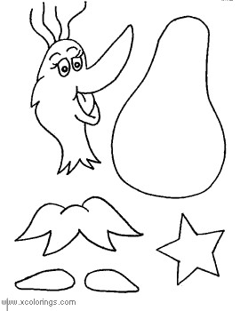 Free Sneetches Coloring Pages Crarts printable