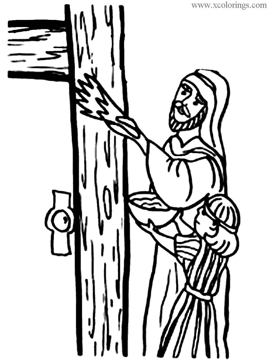 Blood on The Doorposts of Pesach Coloring Pages ...