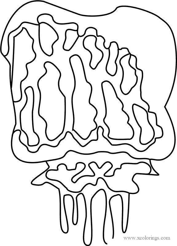 Free Big Mouth From Undertale Coloring Pages printable