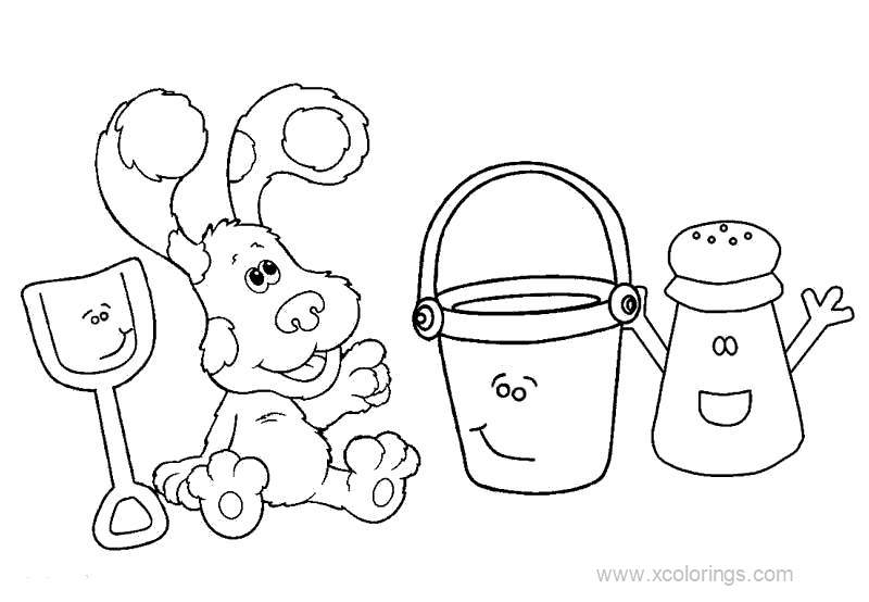 Free Blues Clues Coloring Pages for Boys and Girls printable