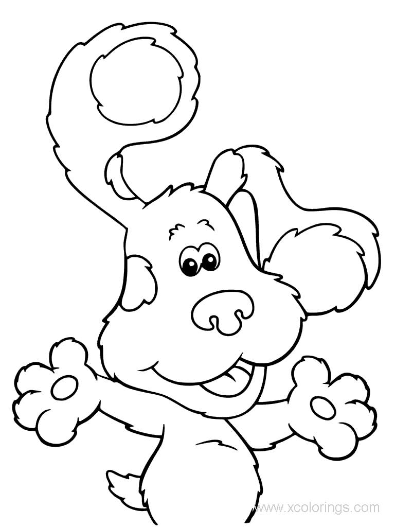 Free Blues Clues Coloring Pages for Free printable