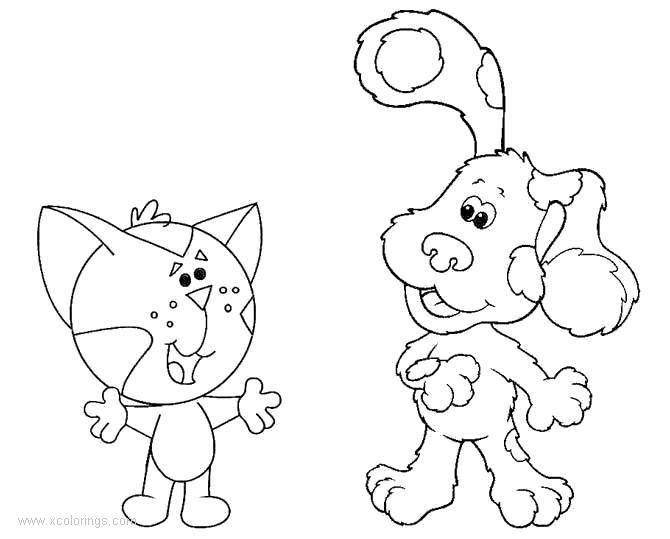 Free Blues Clues Periwinkle Coloring Pages printable