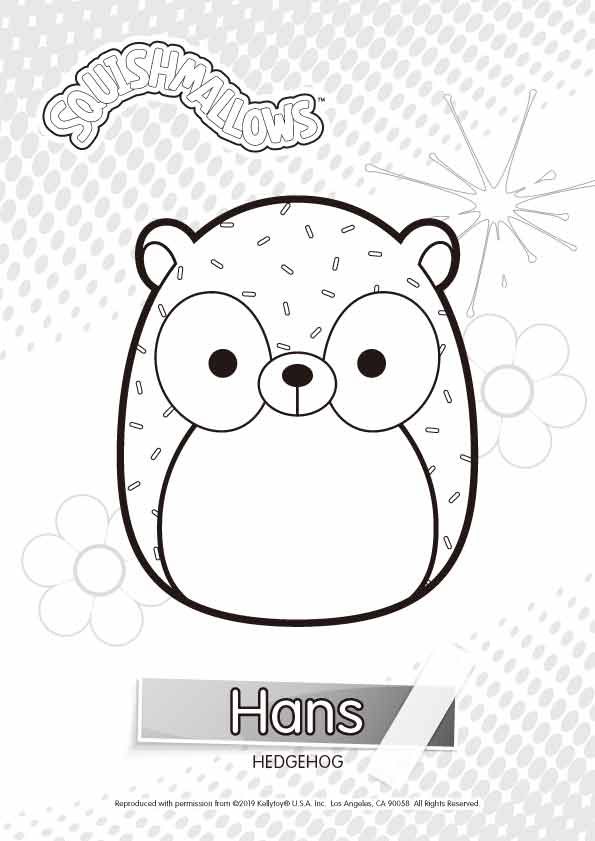 hans from squishmallows coloring pages xcoloringscom