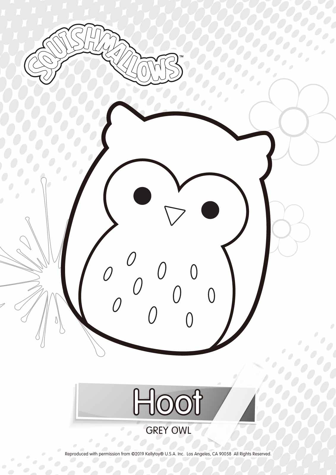 Squishmallows Coloring Pages Printable