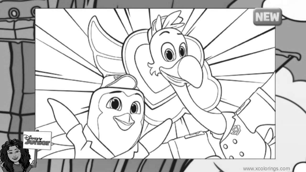 Free Cartoon TOTS Coloring Pages printable