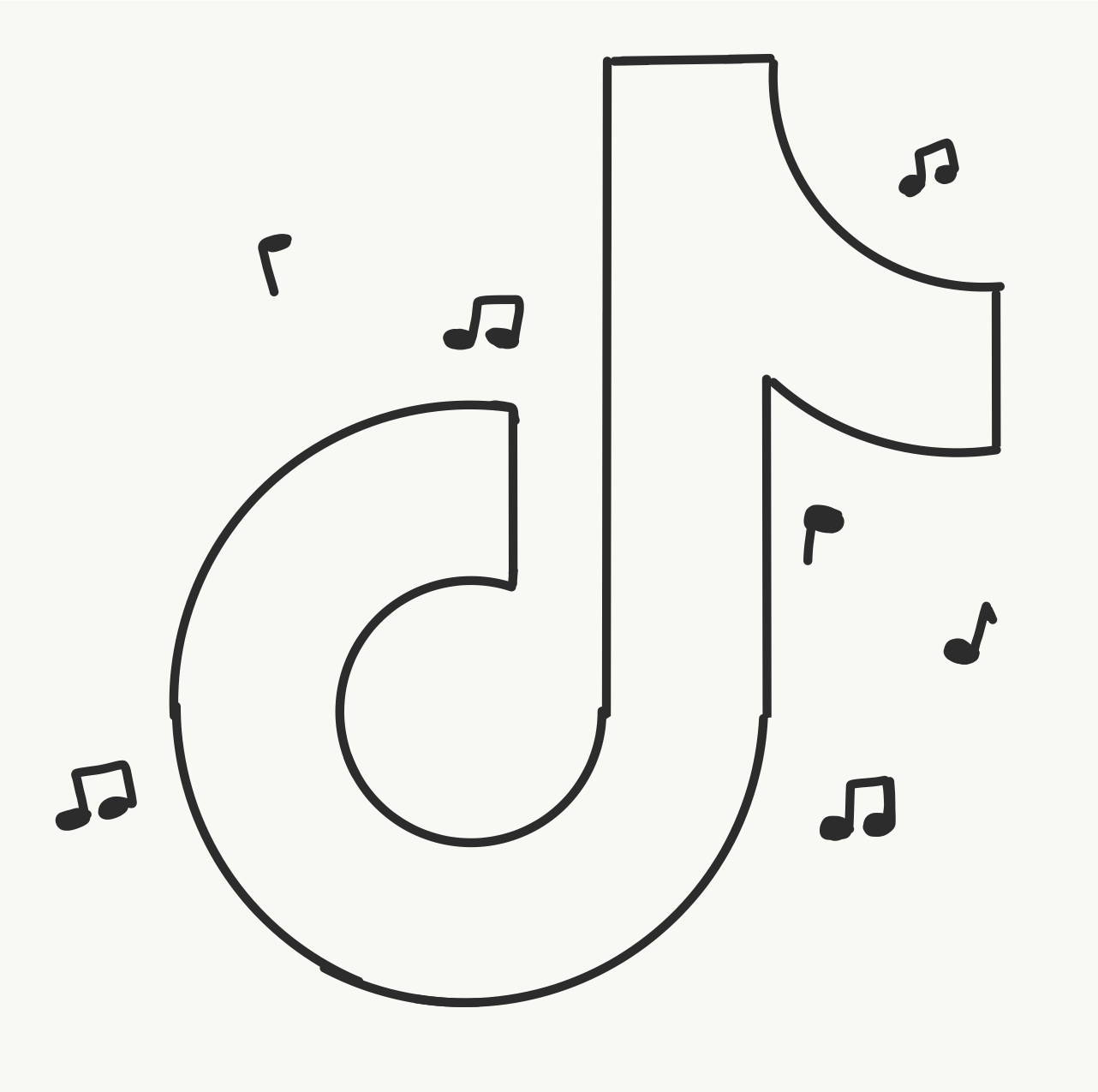 TikTok Coloring Pages - XColorings.com