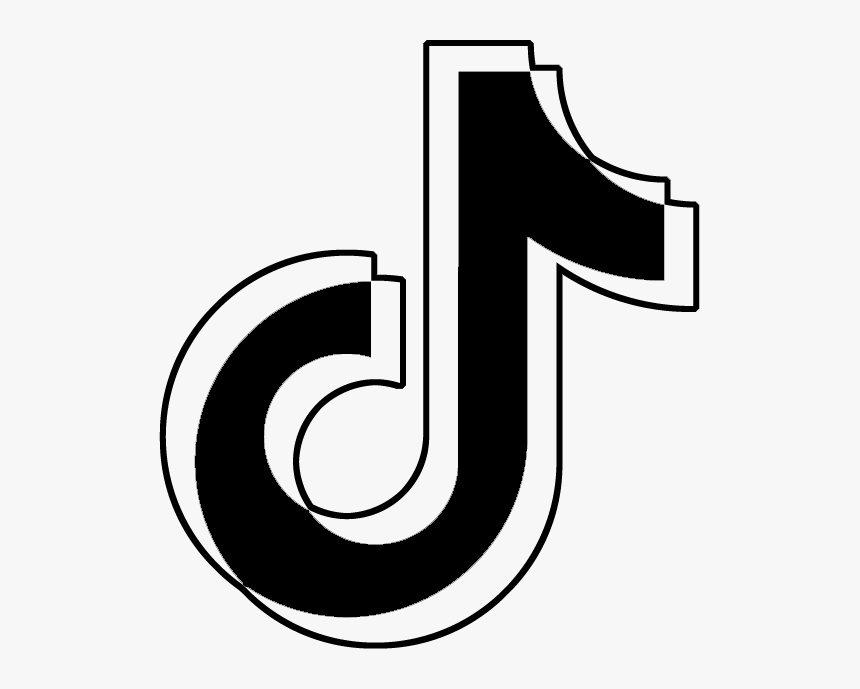 TikTok Sign Coloring Pages - XColorings.com