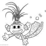 Download Queen Barb from Trolls World Tour Coloring Pages ...