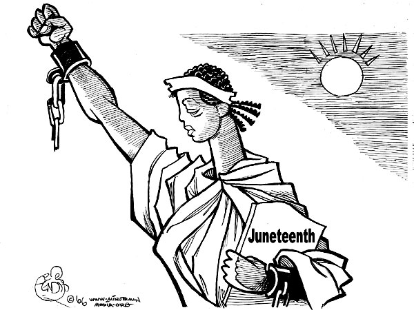 Free Juneteenth Celebrate Freedom Coloring Pages printable