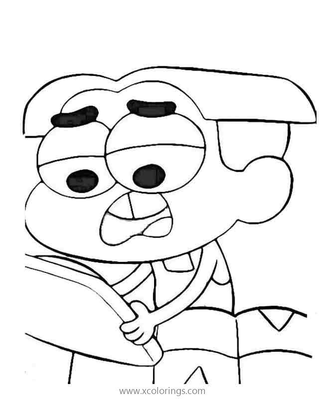 Big City Greens Characters Cricket Green Coloring Pages - XColorings.com