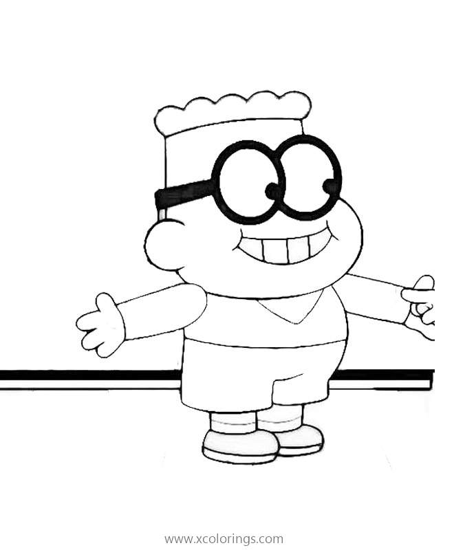Free Big City Greens Characters Remy Coloring Pages printable