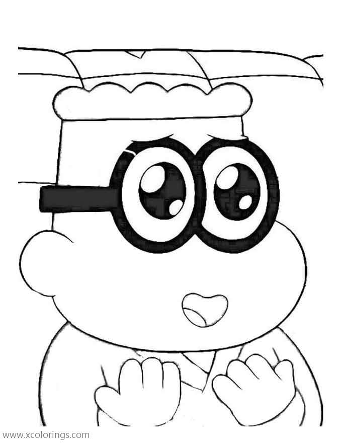 Free Big City Greens Friend Remy Coloring Pages printable