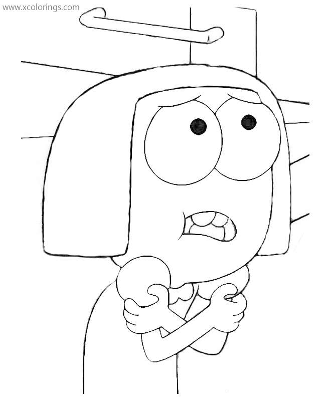 Free Big City Greens Tilly is Cold Coloring Pages printable