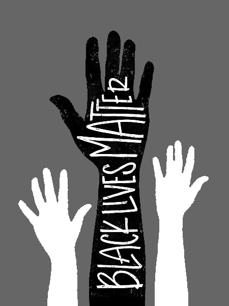 Free Black Lives Matter and Hands Coloring Pages printable