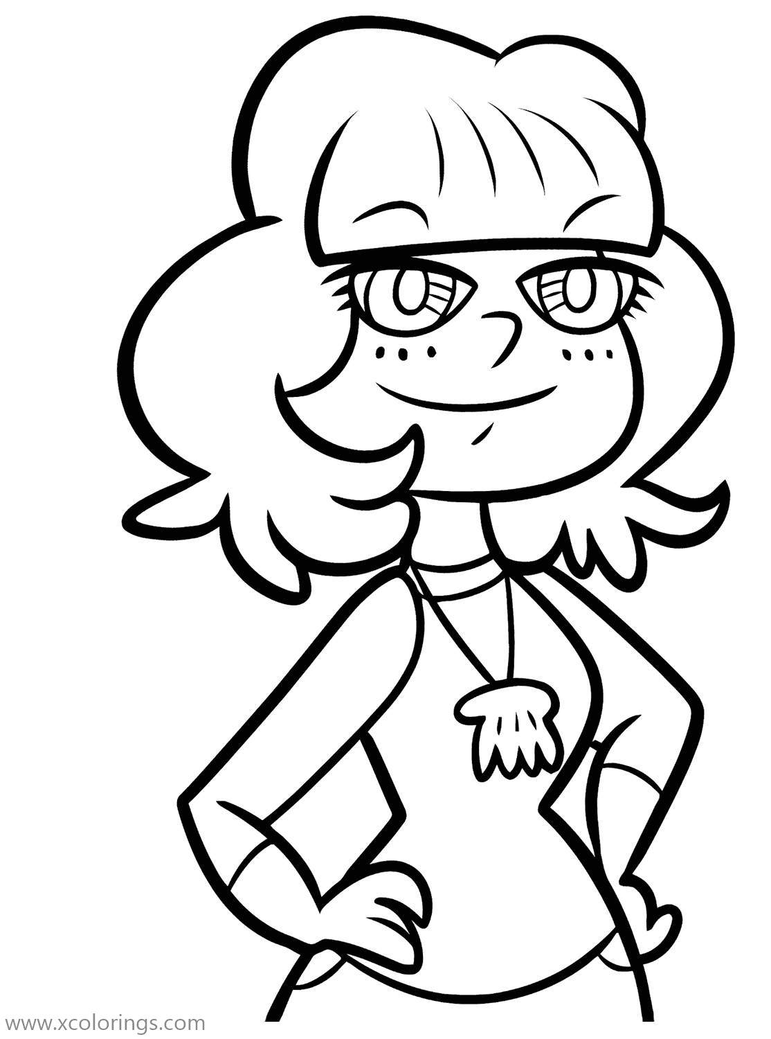 Free Jackie Lynn Thomas from Star VS the Forces of Evil Coloring Pages printable