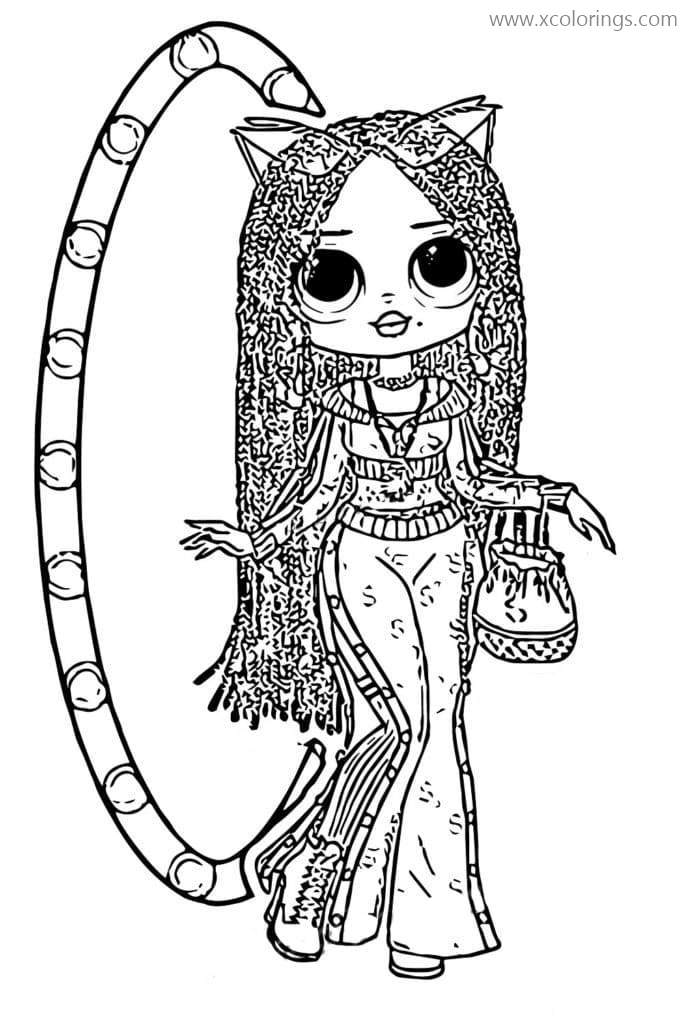 LOL Surprise OMG Dolls Swag Coloring Pages - XColorings.com