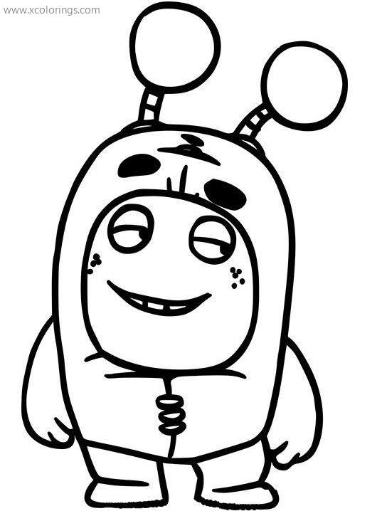 Oddbods Coloring Pages - XColorings