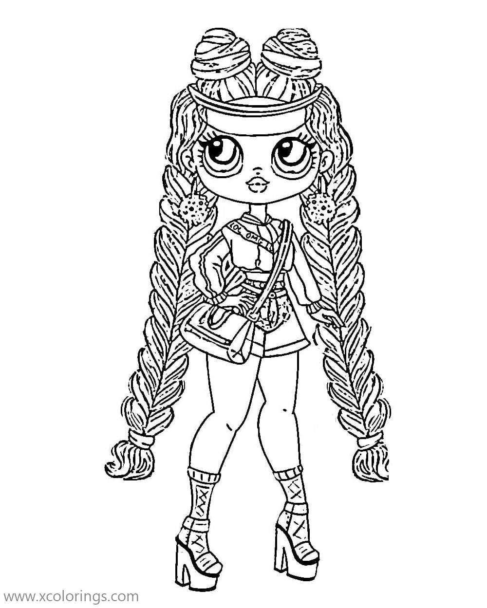 Lol Omg Dolls Printable Coloring Pages