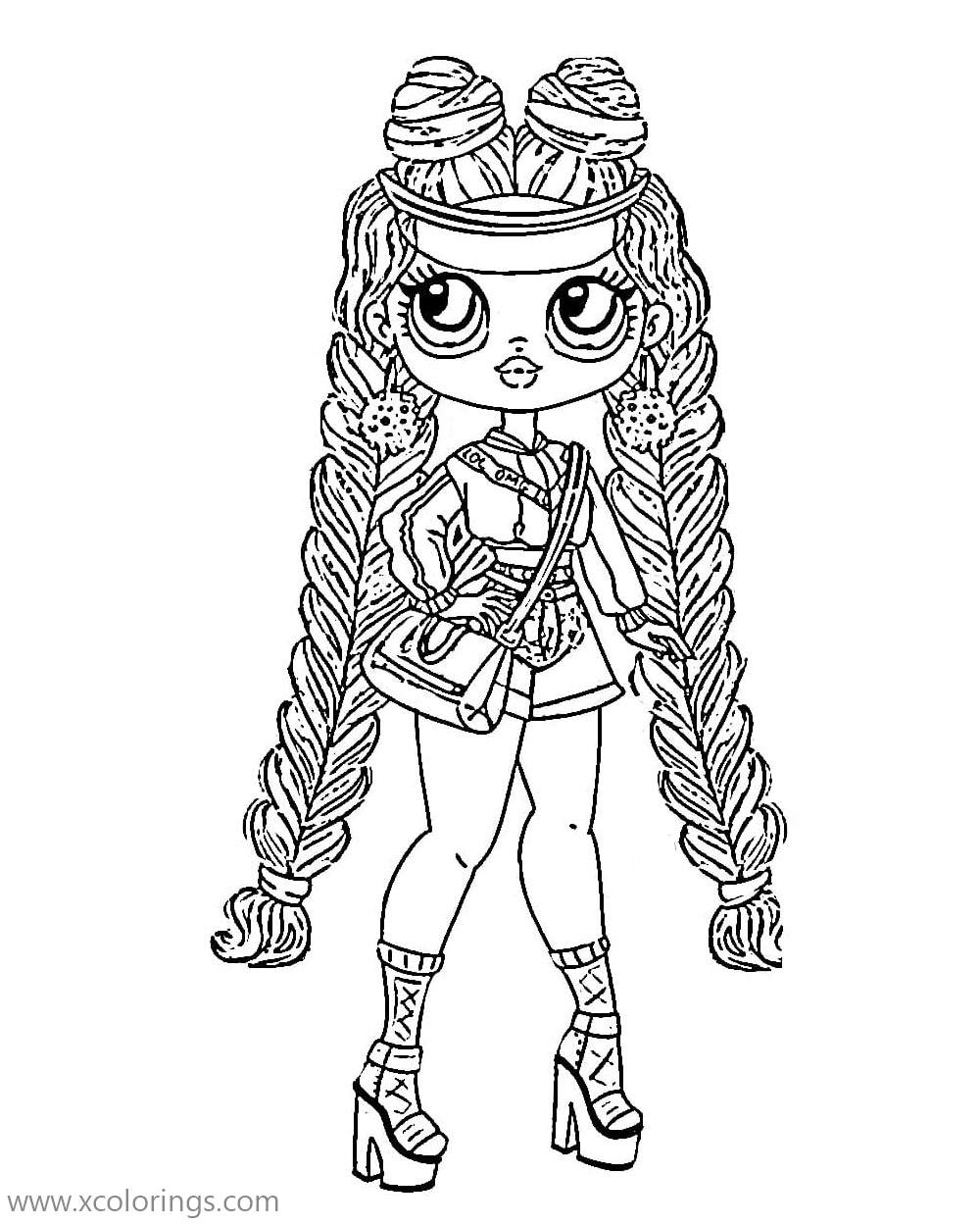 Older Sister From Lol Omg Doll Coloring Pages