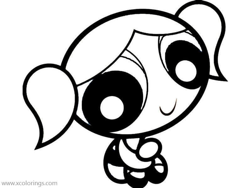 Free PPG Bubbles Coloring Pages  printable