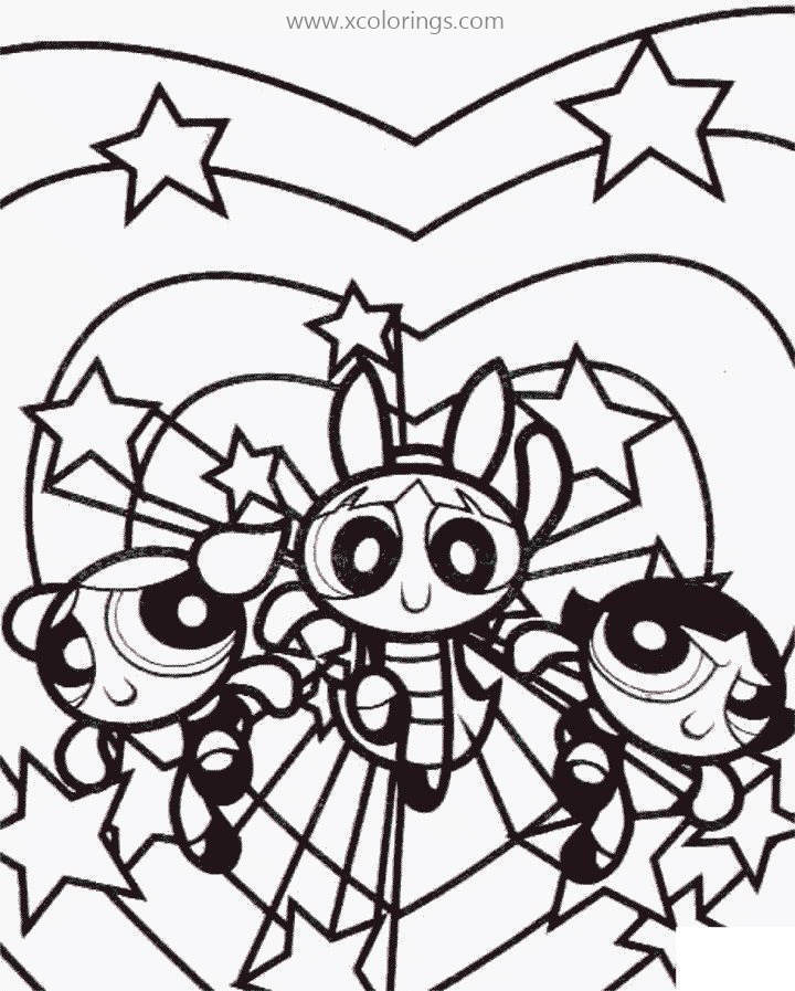 Free Powerpuff Girls Go Coloring Pages printable