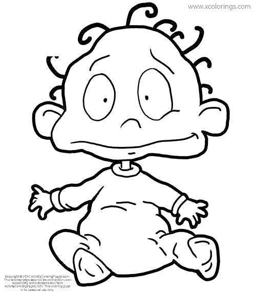 Free Rugrats Coloring Pages Dil Pickles printable