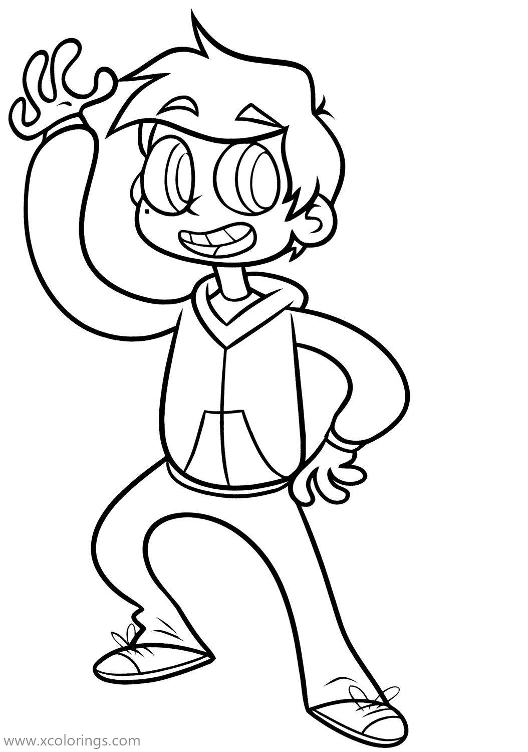 Free Star VS the Forces of Evil Marco Diaz Coloring Pages printable