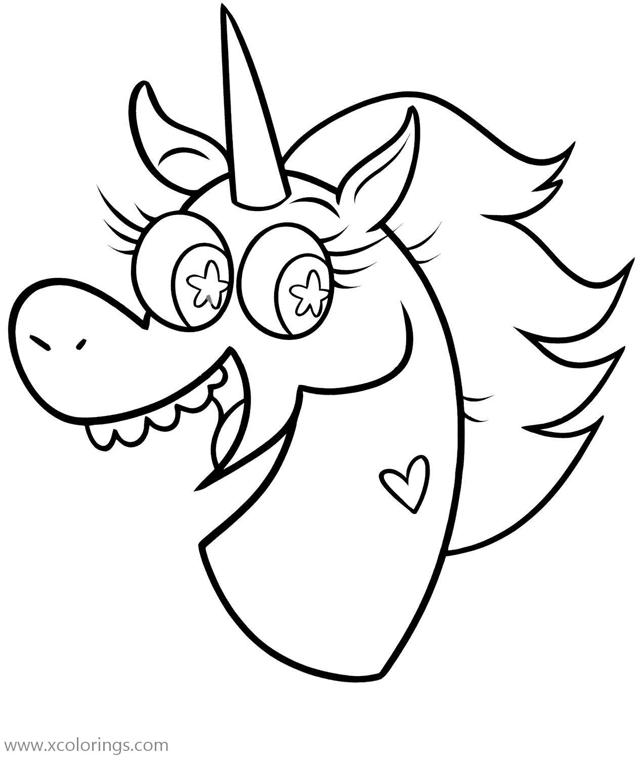 Free Star VS the Forces of Evil Pony Head Coloring Pages printable