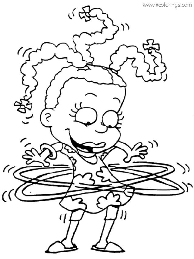 Free Susie Carmichael from Rugrats Coloring Pages printable