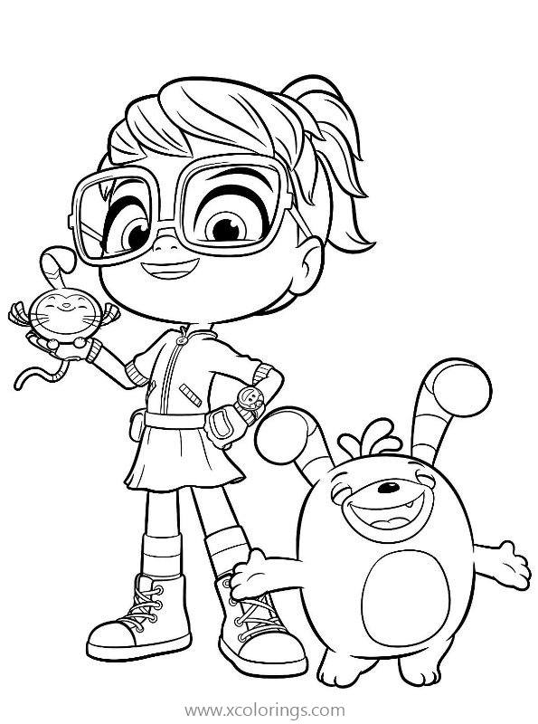 Free Abby Hatcher Coloring Pages Bozzly printable