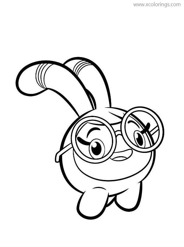 Free Abby Hatcher Coloring Pages Squeaky Peepers Fa printable