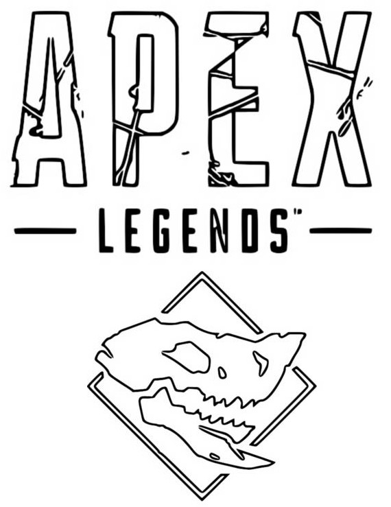 Free Apex Legends Logo Coloring Pages printable