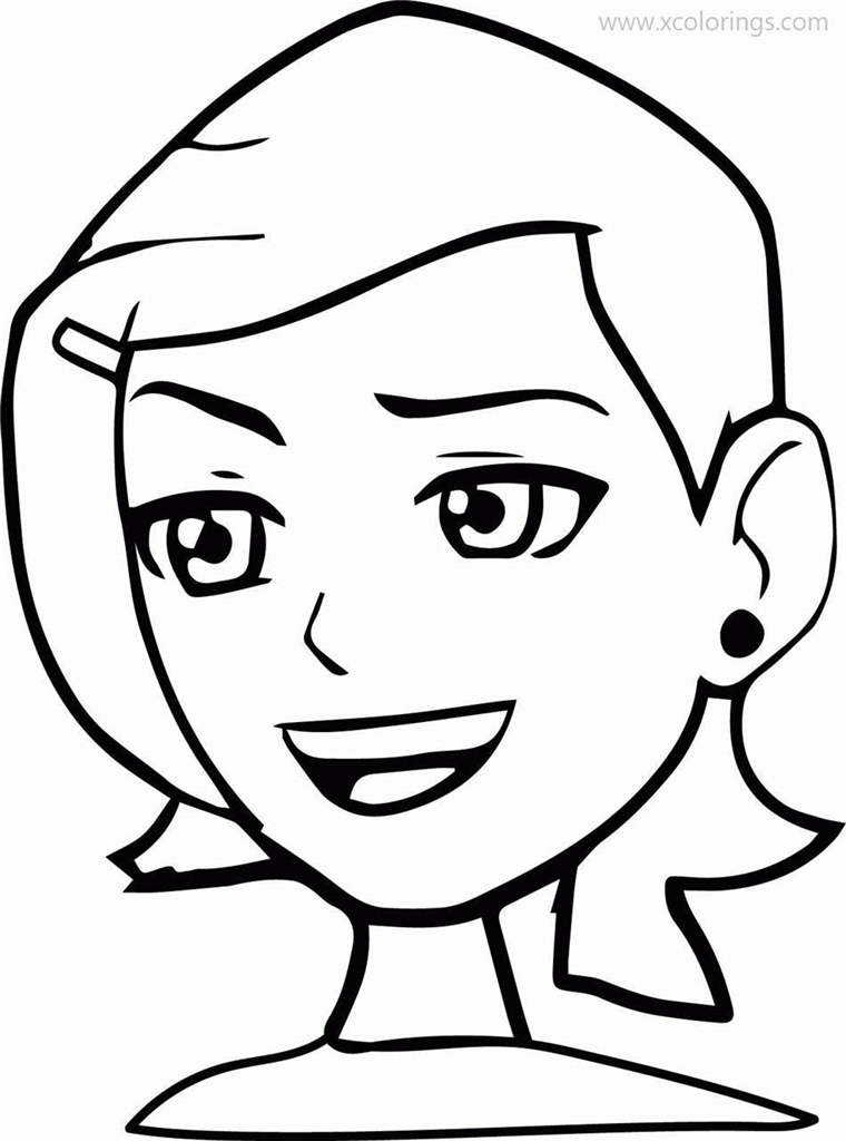 Ben 10 Gwen Coloring Page By Fan XColorings Ben 10 Gwen Coloring Page By Fan XColorings