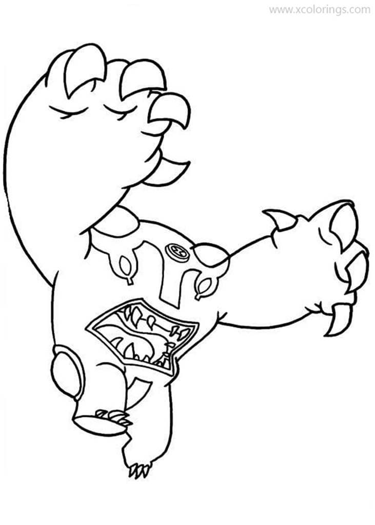 Free Ben 10 Omniverse Coloring Pages Cannonbolt printable