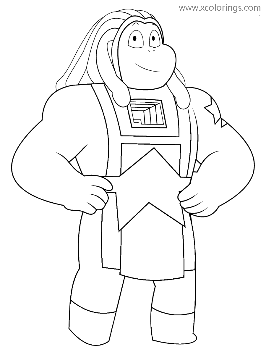 Free Bismuth from Steven Universe Coloring Pages printable