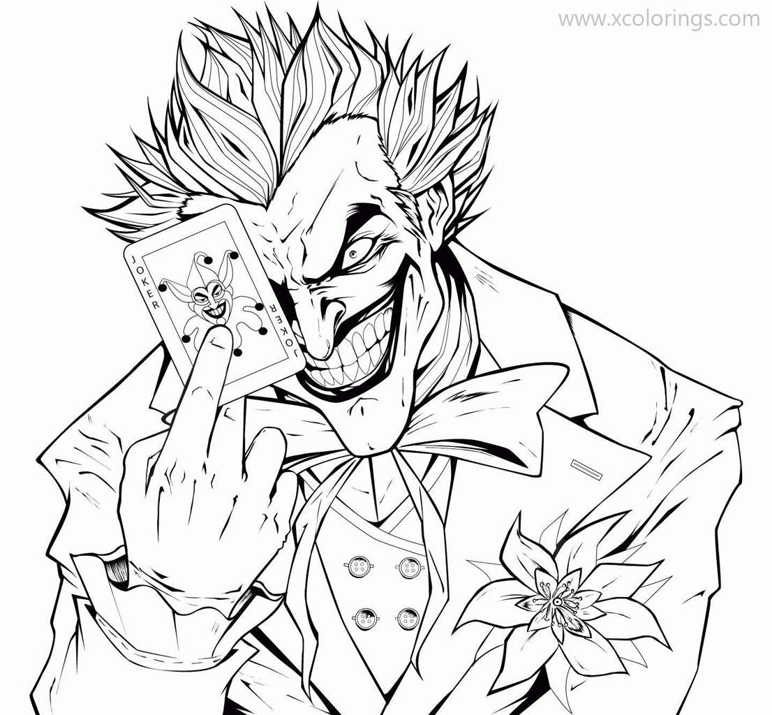 Free Clown from Disney Villains Coloring Pages printable