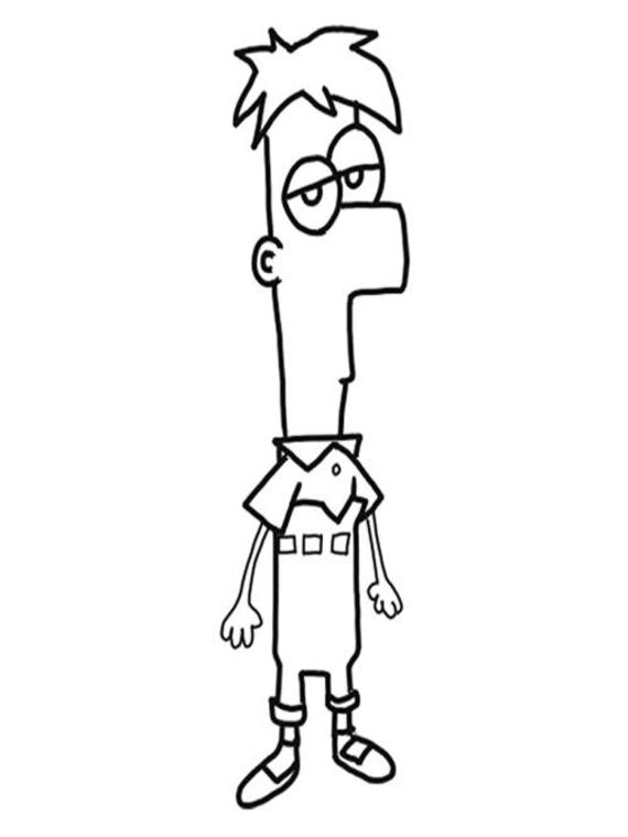 Free Disney Ferb Coloring Pages printable