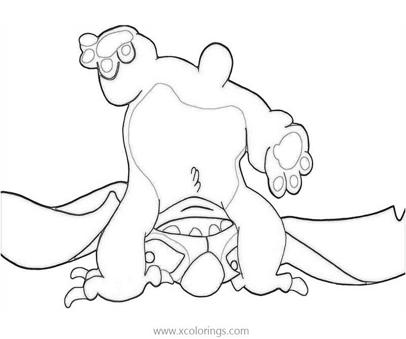 Free Disney Stitch Coloring Pages printable