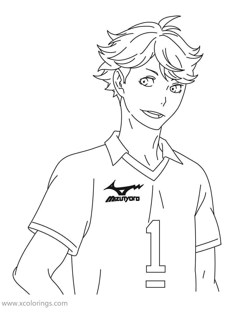 Haikyuu Coloring Pages Oikawa - XColorings.com