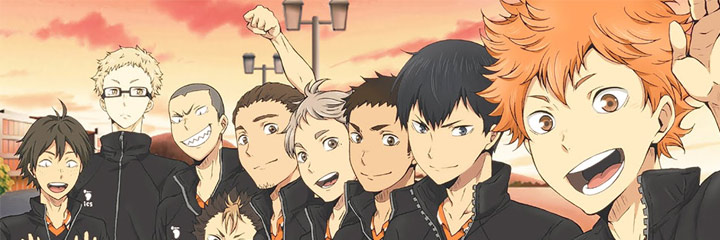 Haikyuu coloring pages series