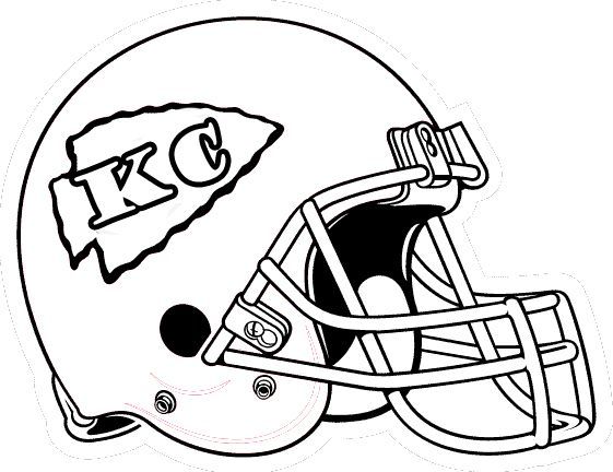 Free Helmet of Patrick Mahomes Coloring Pages printable